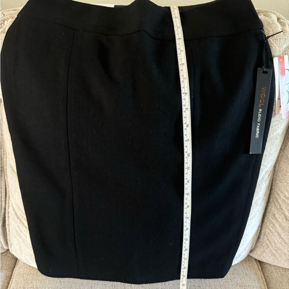 Dalia Collection Black Pencil Skirt